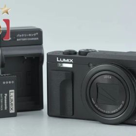【中古】Panasonic パナソニック LUMIX DC-TZ90 ブラック コンパクトデジタルカメラ