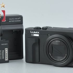 【中古】Panasonic パナソニック LUMIX DC-TZ90 ブラック コンパクトデジタルカメラ