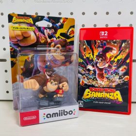Switch2 ドンキーコングバナンザ+未開封amiibo