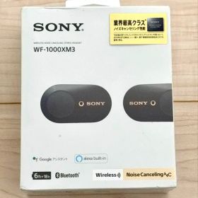 【新品】SONY WF-1000XM3 ブラック ワイヤレスイヤホン