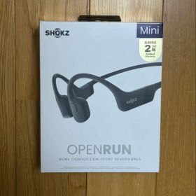 【新品・未開封】Shokz OpenRun Mini 骨伝導ヘッドホン