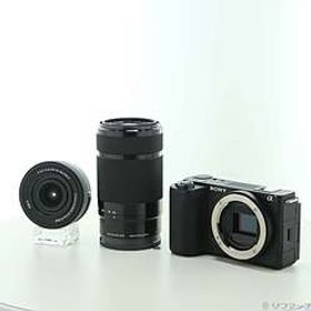〔中古品〕 VLOGCAM ZV-E10 II ダブルズームレンズキット ブラック ZV-E10M2X B〔中古品〕 VLOGCAM ZV-E10 II ダブルズームレンズキット ブラック ZV-E10M2X B