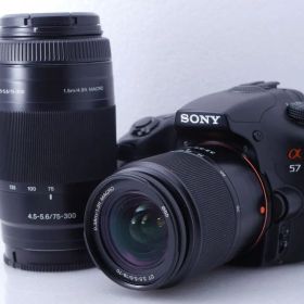 SONY α57 SLT-A57 ダブルレンズキット