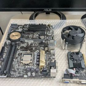 【ジャンク】i7 6700K/H170-PRO/GT730セット