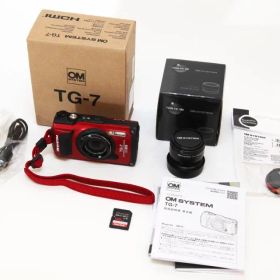 【ほぼ新品】Tough TG-7 テレコン付 SDカード付【OM SYSTEM】
