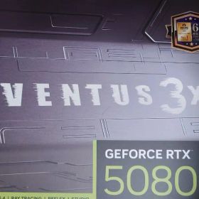 【新品】MSI GeForceRTX5080 VENTUS 3X OC Plus