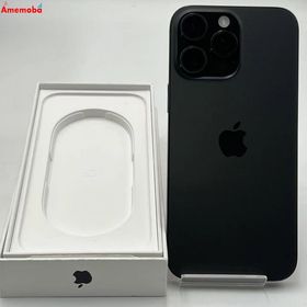 iPhone16 Pro Max 256GB ブラックチタニウム MYWG3J/A AU版SIMフリ