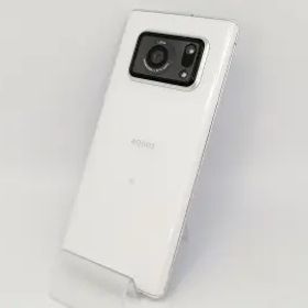 【中古】SHARP SoftBank 【SIMロック解除済み】 AQUOS R6 ホワイト 12GB 128GB A101SH【府中ル・シーニュ】保証期間１ヶ月【ランクC】