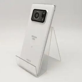 【中古】SHARP docomo 【SIMロック解除済み】 AQUOS R6 ホワイト 12GB 128GB SH-51B【ECセンター】保証期間１ヶ月【ランクC】
