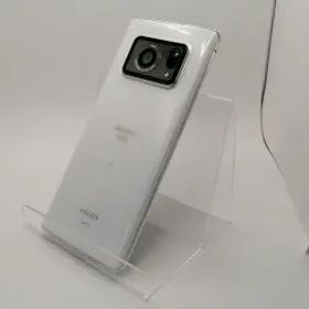 【中古】SHARP docomo 【SIMロック解除済み】 AQUOS R6 ホワイト 12GB 128GB SH-51B【川崎駅前】保証期間１ヶ月【ランクC】