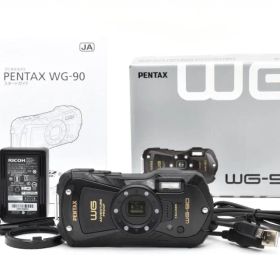 ● ほぼ新品 ● ペンタックス PENTAX WG-90 ブラック 防水 防塵