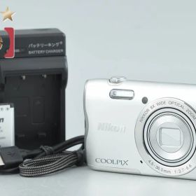 【中古】Nikon ニコン COOLPIX A300 シルバー コンパクトデジタルカメラ