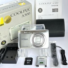 Nikon coolpix A300 ニコン デジカメ SDカード付
