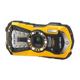 【中古】RICOH 防水デジタルカメラ RICOH WG-40 イエロー 防水14m耐ショック1.6m耐寒-10度 RICOH WG-40 YL 04