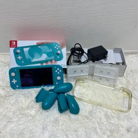 Nintendo Switch Lite 本体ターコイズ ケース グリップカバー
