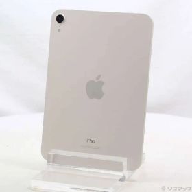 ソフマップ 〔中古品〕 iPad mini 第6世代 64GB スターライト MK7P3J／A Wi-Fi【344】