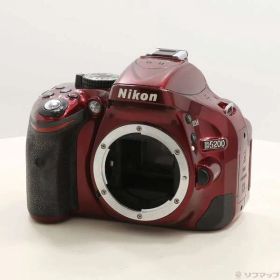 ソフマップ 〔中古品〕 NIKON D5200 ボディ (レッド)【276】