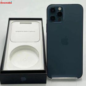 【中古】iPhone12 Pro 256GB パシフィックブルー MGMD3J/A SoftBank版SIM