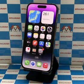 【中古】iPhone14 Pro 256GB ディープパープル MQ1E3J/A SoftBank版SIMフ