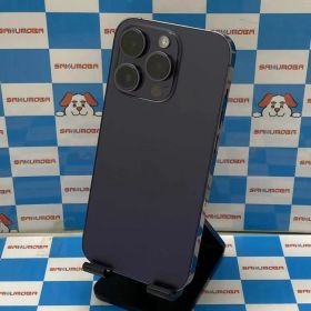 【中古】iPhone14 Pro 256GB ディープパープル MQ1E3J/A AU版SIMフリー