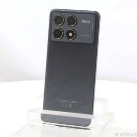 ソフマップ 〔中古品〕 POCO F6 Pro 256GB ブラック MZB0HEJJP SIMフリー【377】