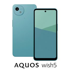 SHARP（シャープ） AQUOS wish5（4GB/128GB） ワカバ（SIMフリー版） SH-M32-G