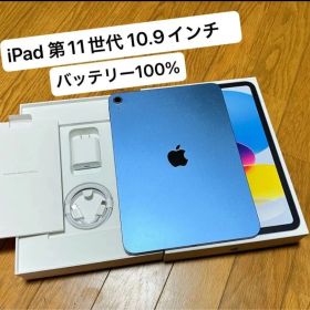 iPad 第11世代（A16/2025）10.9インチ ブルー 128GB