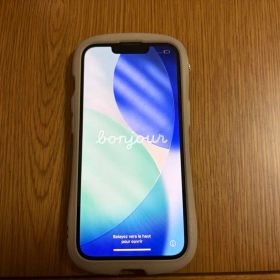 iPhone 13 グリーン 本体 iFaceケース充電ケーブル付き