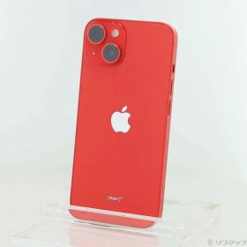 【中古】Apple(アップル) iPhone14 256GB プロダクトレッド MPWG3J／A SIMフリー 【352-ud】
