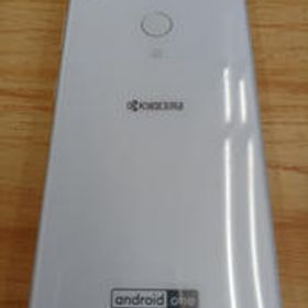 スマートホン ANDROID ONE S6 WHITE KYOCERA