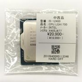 CORE I5-12400 CORE I5-12400 INTEL