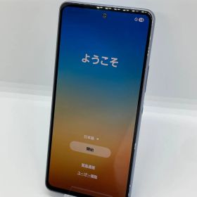 @【訳あり品】Galaxy A53 5G au SIMロック解除済 128GB ブルー 8081