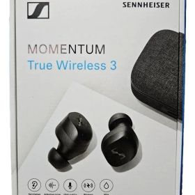 【在庫処分特価品】ゼンハイザー Sennheiser ワイヤレスイヤホン bluetooth MOMENTUM True Wireless 3 ブラック