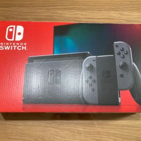 中古 Nintendo Switch 本体 グレー バッテリー強化版