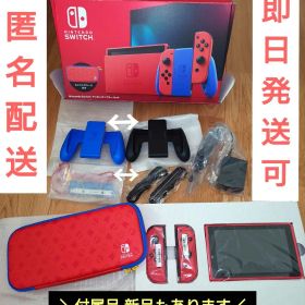 Nintendo Switch ニンテンドー マリオレッド ブルー セット 中古