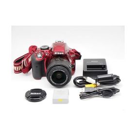 Nikon デジタル一眼レフカメラ D3300 18-55 VR IIレンズキット レッド D3300LKRD