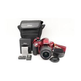 Nikon デジタル一眼レフカメラ D3300 18-55 VR IIレンズキット レッド D3300LKRD