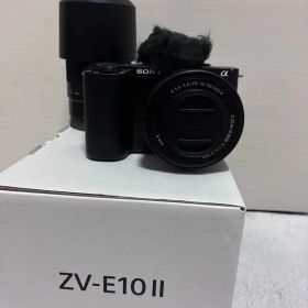 SONY ZV-E10M2X ダブルズームレンズキット ※フィルター付き