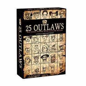 ボードゲーム 英語 アメリカ 海外ゲーム Buffalo Games - 25 Outlaws - Modern Twist on Classic Poker - Texas Hold 'Em - Bluff, Lie, Cheat, Steal - Great for Adult Game Nightボードゲーム 英語 アメリカ 海外ゲーム