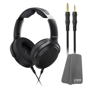FIIO 開放型 ヘッドホン JT7 ブラック (FIO-JT7-B) 《ロゴ入りクロスプレゼント》