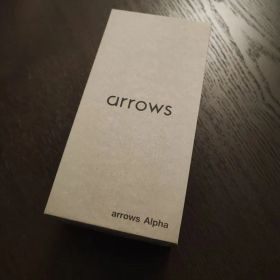 arrows Alpha ブラック 本体 新品未開封