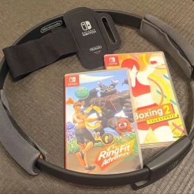 Switch リングフィットアドベンチャー フィットボクシング2 セット
