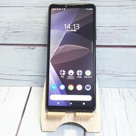 au Xperia 10 III SOG04 ブラック 黒 972