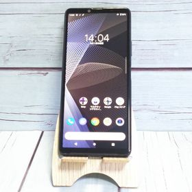 au Xperia 10 III SOG04 ブラック 黒 032