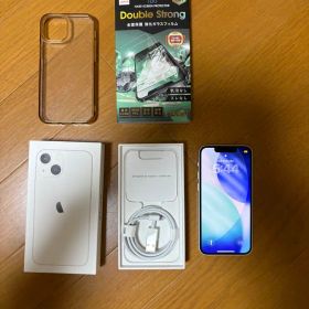 Apple iPhone 13mini 白 256G 電池100% SIMフリー