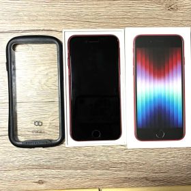 iPhone SE 第3世代 PRODUCT RED 赤 iFace付き