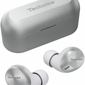 テクニクス ワイヤレスイヤホン EAH-AZ40-S シルバー bluetooth マルチポイント IPX4 アプリ対応