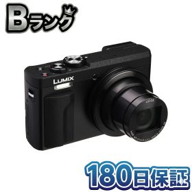 【中古】 整備済み品 Panasonic パナソニック LUMIX TZ90 ブラック DC-TZ90-K 本体 光学30倍ズーム 4K動画 2030万画素 自撮り チルト液晶 徹底除菌清掃済 高品質 送料無料 翌日配送 中古 ぱなそにっく
