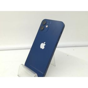 【中古】Apple docomo 【SIMロック解除済み】 iPhone 12 mini 64GB ブルー MGAP3J/A【札幌】保証期間１週間【ランクC】