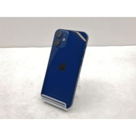 【中古】Apple docomo 【SIMロック解除済み】 iPhone 12 mini 128GB ブルー MGDP3J/A【仙台イービーンズ】保証期間１ヶ月【ランクC】
